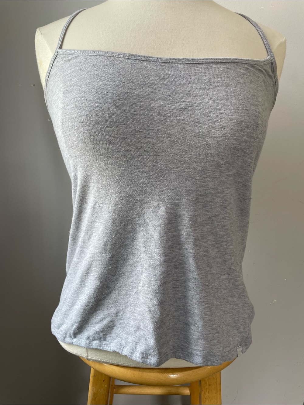 Light Grey Spaghetti Strap Camisole